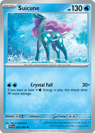Phantasmal Flames 026/094 Suicune (Holo)