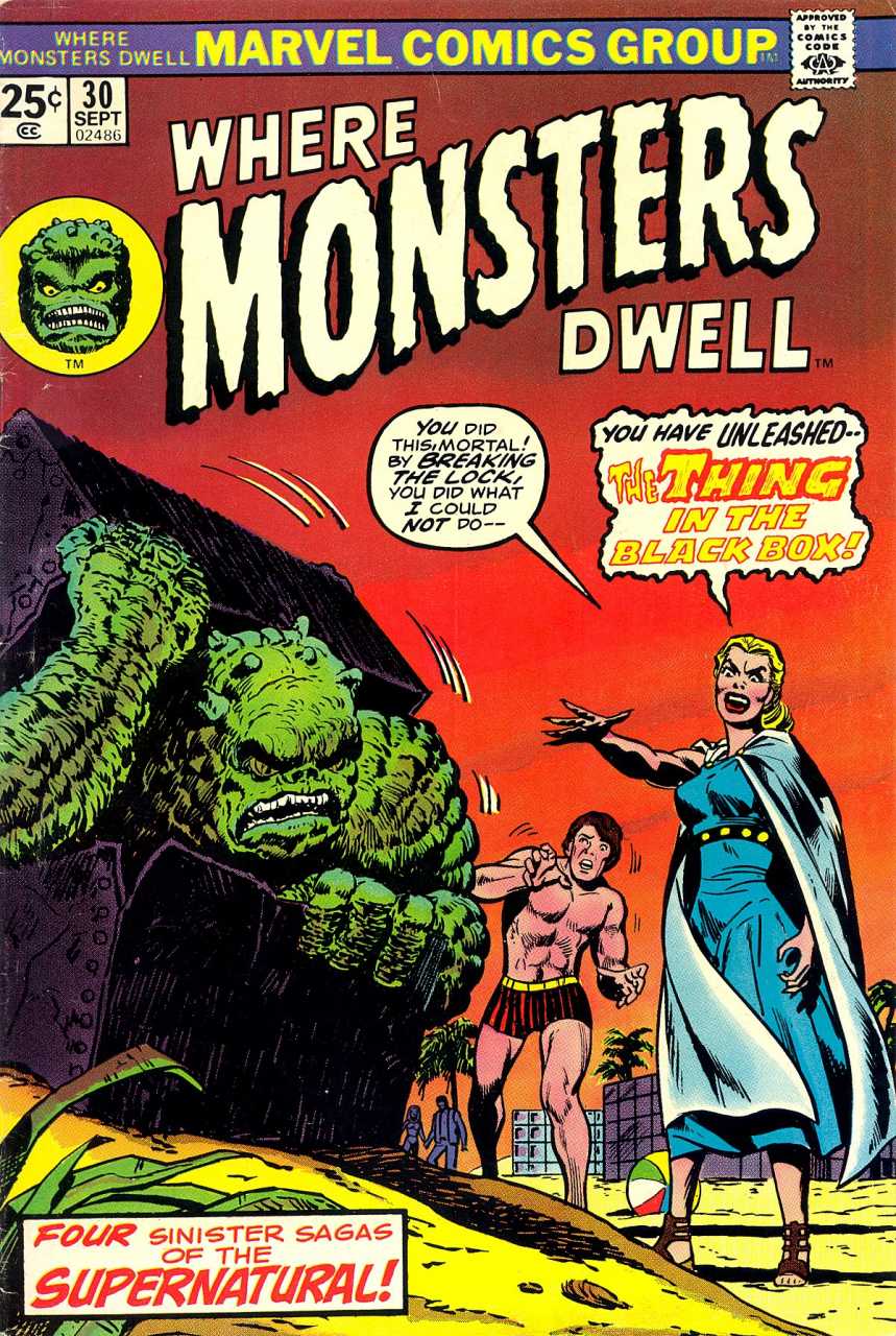 Where Monsters Dwell #30 Marvel Comics (1970)
