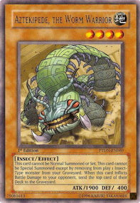 Aztekipede, The Worm Warrior (Rare)(PTDN-EN089)