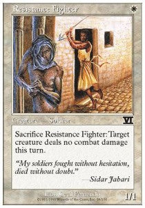 Sixth Edition 038/350 Resistance Fighter