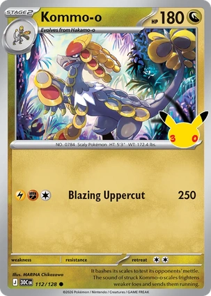 30th Celebration 112/128 Kommo-o (Holo)