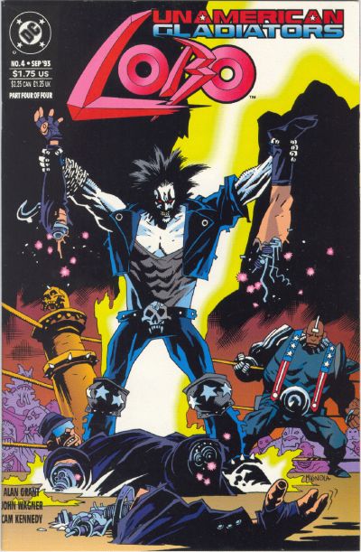 Lobo Unamerican Gladiators #4 DC Comics (1993)