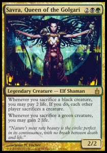 Ravnica: City of Guilds 225/306 Savra, Queen of the Golgari