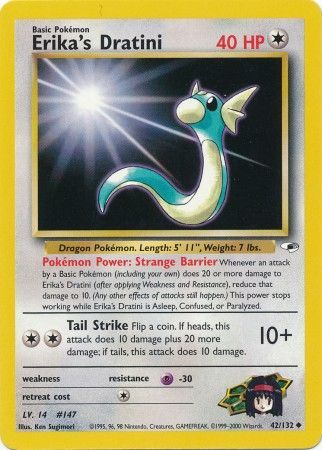 Gym Heroes 042/132 Erika's Dratini
