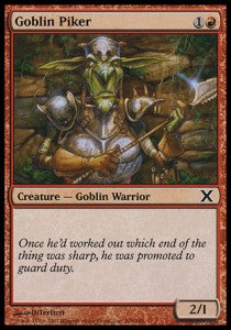 Tenth Edition 209/383 Goblin Piker
