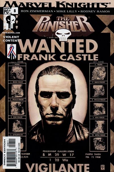 Punisher #8 Marvel Comics (2001)