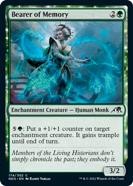 Kamigawa: Neon Dynasty 174/302 Bearer of Memory (Foil)