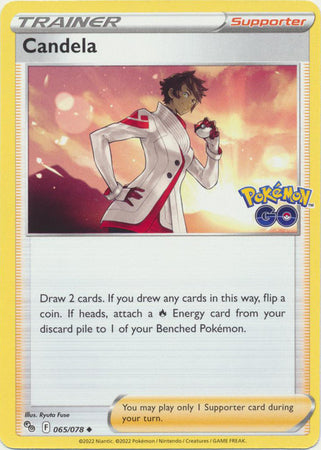Pokémon GO 065/078 Candela (Reverse Holo)