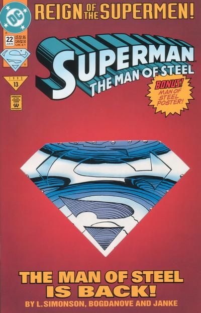Superman The Man of Steel #22 DC Comics (1991)