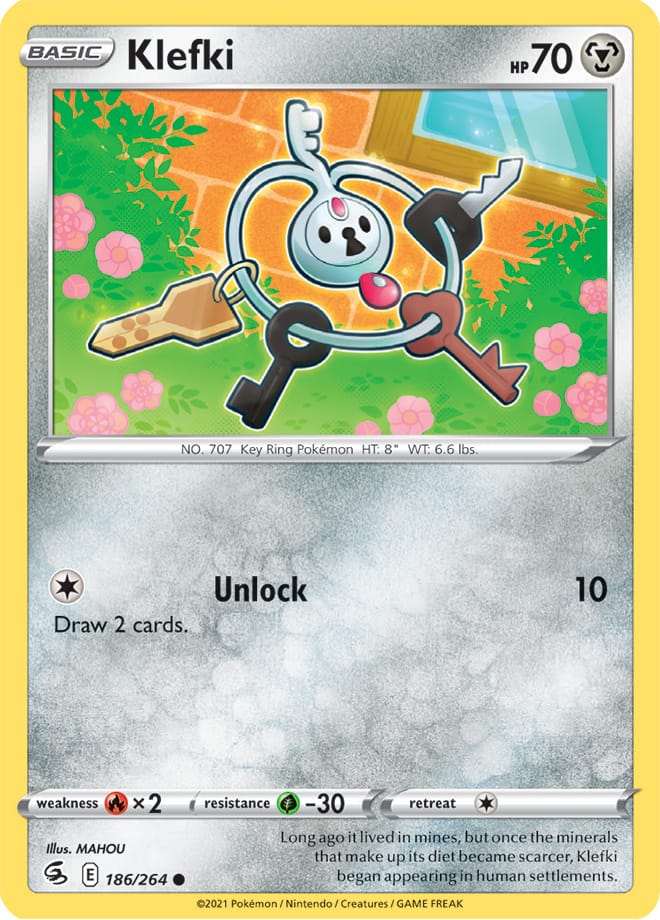 Fusion Strike 186/264 Klefki (Reverse Holo)