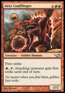 Duel Decks Elves VS. Goblins 033/062 Akki Coalflinger