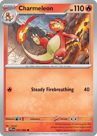 Phantasmal Flames 012/094 Charmeleon