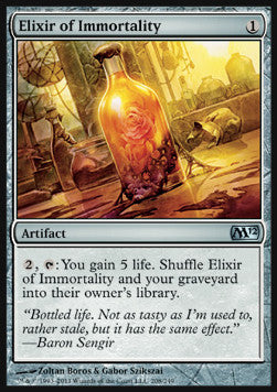 Magic 2012 208/249 Elixir of Immortality