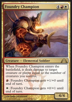 Gatecrash 165/249 Foundry Champion