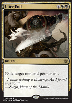Khans of Tarkir 210/269 Utter End