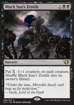 Commander 2014 136/337 Black Sun's Zenith