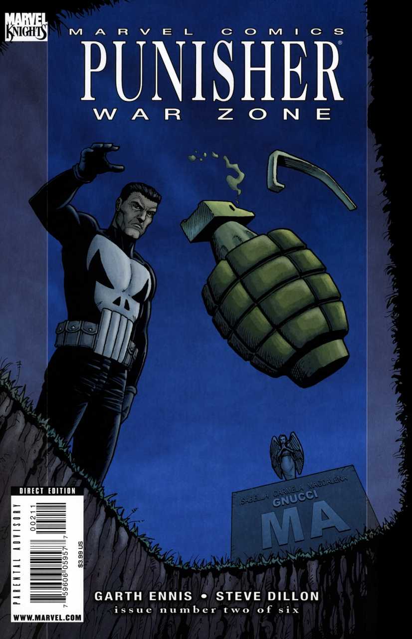 Punisher War Zone #2 Marvel Comics (2009)