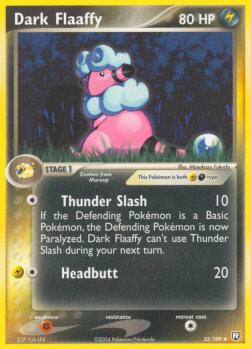 EX Team Rocket Returns 033/109 Dark Flaaffy