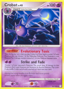Mysterious Treasures 023/123 Crobat Lv. 45 (Reverse Holo)