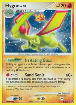 Secret Wonders 005/132 Flygon Lv. 60 (Reverse Holo)