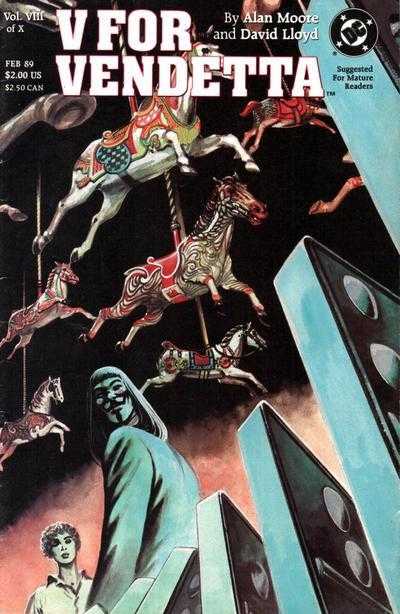 V for Vendetta #8 DC Comics (1988)