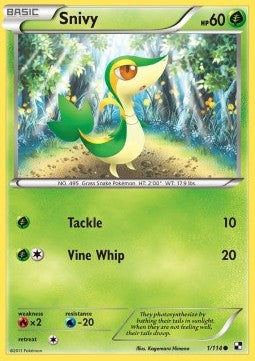 Black & White 001/114 Snivy