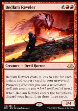 Eldritch Moon 118/205 Bedlam Reveler