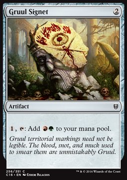 The List - Commander 2016 256/351 Gruul Signet