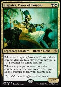 Amonkhet 199/269 Hapatra, Vizier of Poisons