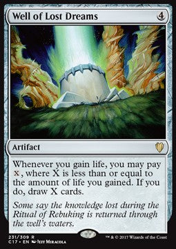 Commander 2017 231/309 Well of Lost Dreams