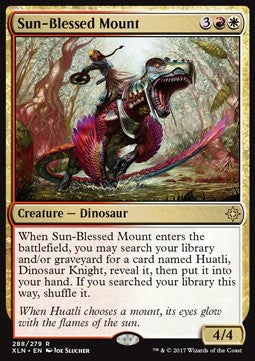 Ixalan 288/279 Sun-Blessed Mount