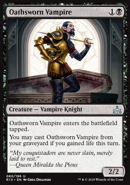 Rivals of Ixalan 080/196 Oathsworn Vampire