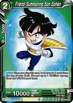 Friend-Summoning Son Gohan (BT1-061UC) Dragon Ball Super