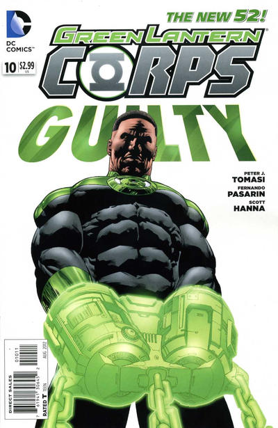 Green Lantern Corps #10 DC Comics (2011)