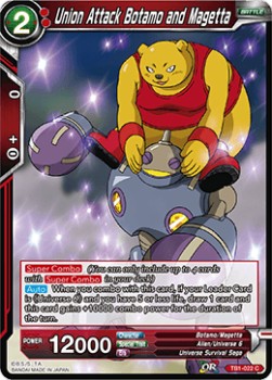 Union Attack Botamo and Magetta (TB1-022C) Dragon Ball Super