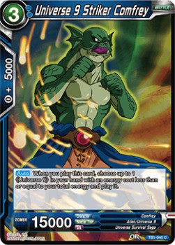 Universe 9 Striker Comfrey (TB1-040C) Dragon Ball Super
