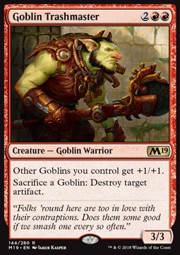 Core Set 2019 144/280 Goblin Trashmaster