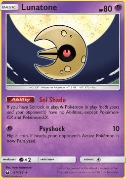 Celestial Storm 061/168 Lunatone (Holo)