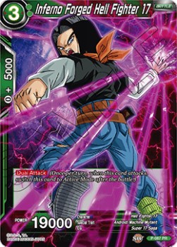 Inferno Forged Hell Fighter 17 (Foil)(P-087PR) Dragon Ball Super