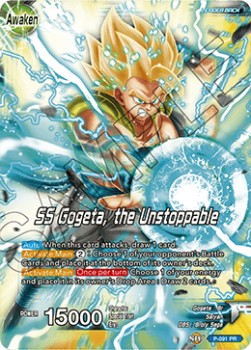 Gogeta/SS Gogeta, the Unstoppable (Foil)(P-091PR) Dragon Ball Super