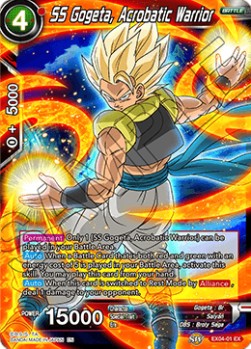 SS Gogeta, Acrobatic Warrior (EX04-01EX) Dragon Ball Super