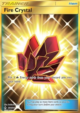Unbroken Bonds 231/214 Fire Crystal (Gold Secret Rare)