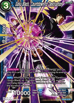 Goku Black, Countdown to Destruction (EX06-12EX) Dragon Ball Super