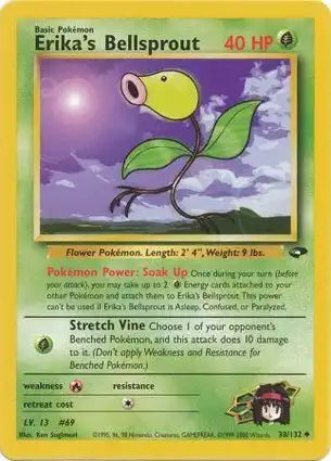 Gym Challenge 038/132 Erika's Bellsprout