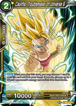 Caulifla, Troublemaker of Universe 6 (XD1-07ST) Dragon Ball Super