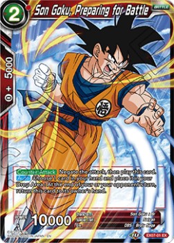 Son Goku, Preparing for Battle (EX07-01EX) Dragon Ball Super
