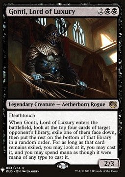 The List - Kaladesh 084/264 Gonti, Lord of Luxury