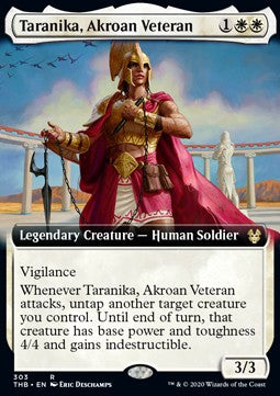 Theros Beyond Death 303 Taranika, Akroan Veteran (Foil)