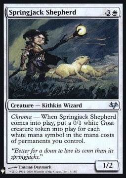 The List - Eventide 015/180 Springjack Shepherd (Foil)