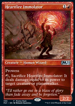Core Set 2021 396 Heartfire Immolator